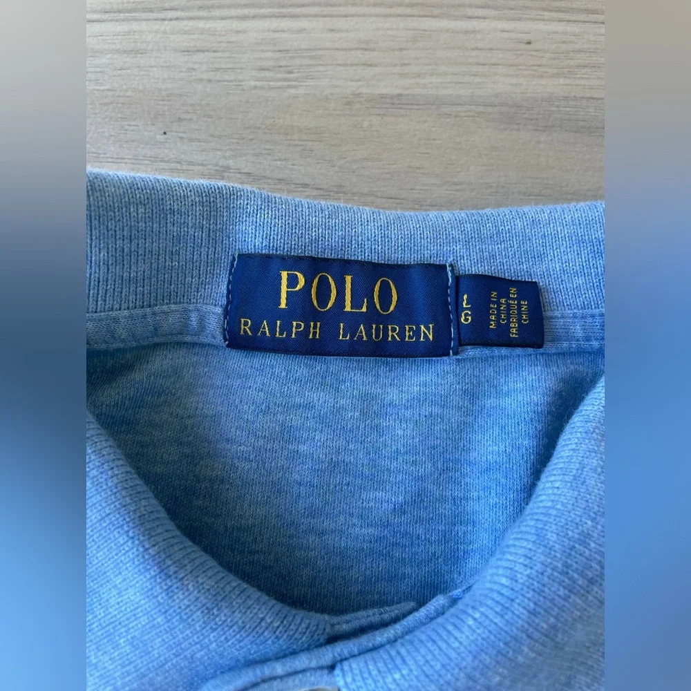Ralph Lauren Classic Blue Polo Shirt